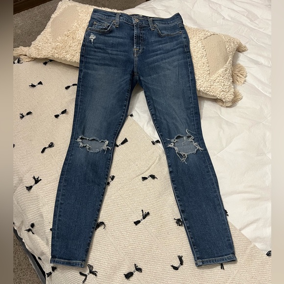 7 for All Mankind Midrise Skinny Jeans - Picture 7 of 7